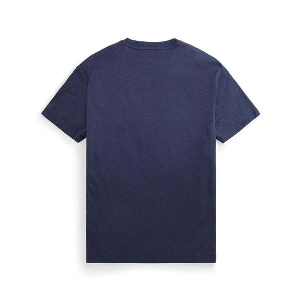 Custom Slim Fit Soft Cotton T-Shirt - Navy