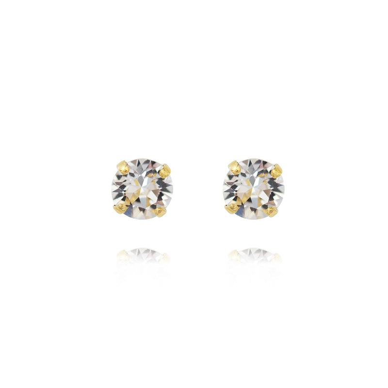 Classic Stud Earring Gold - Silver