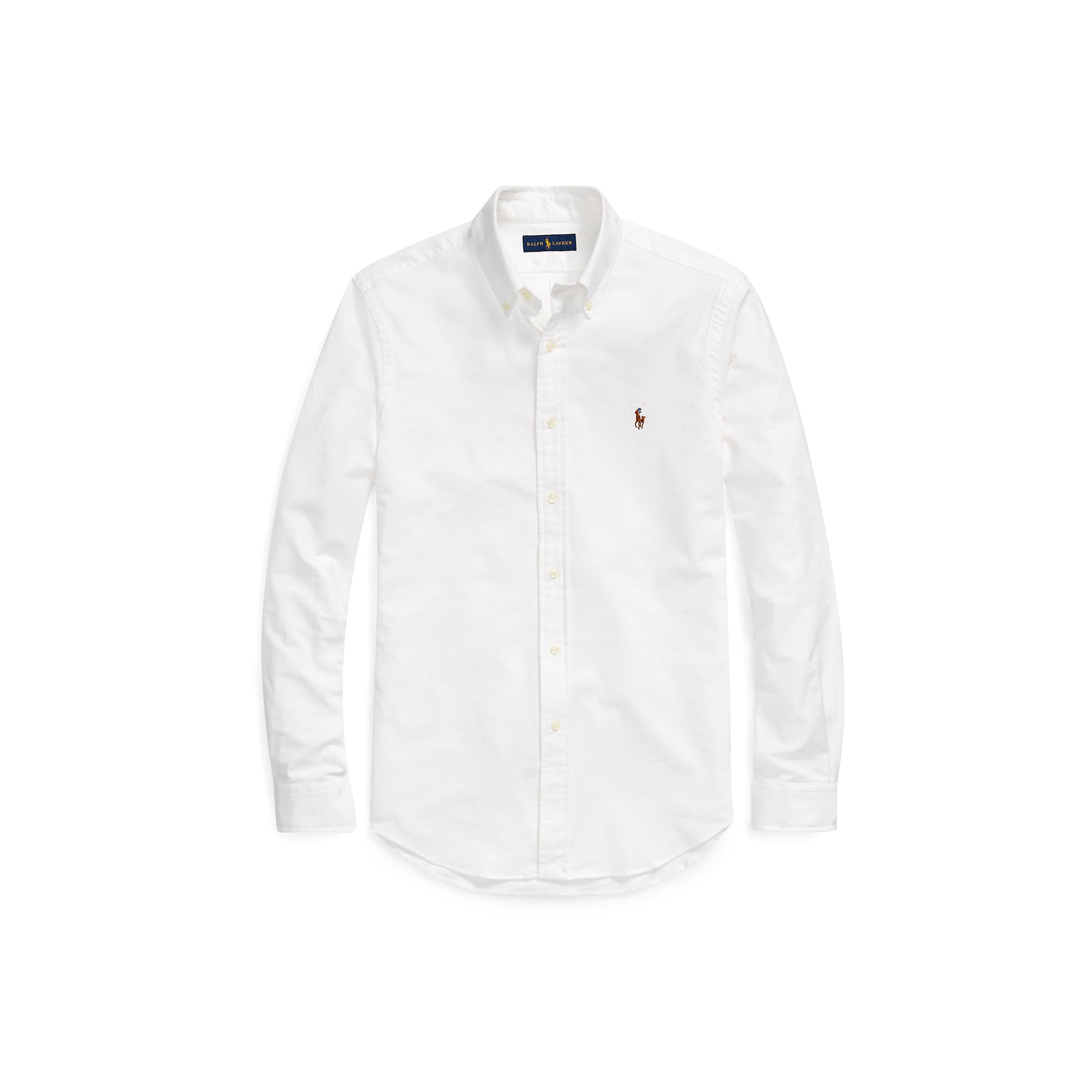 Slim Fit Oxford Shirt - White