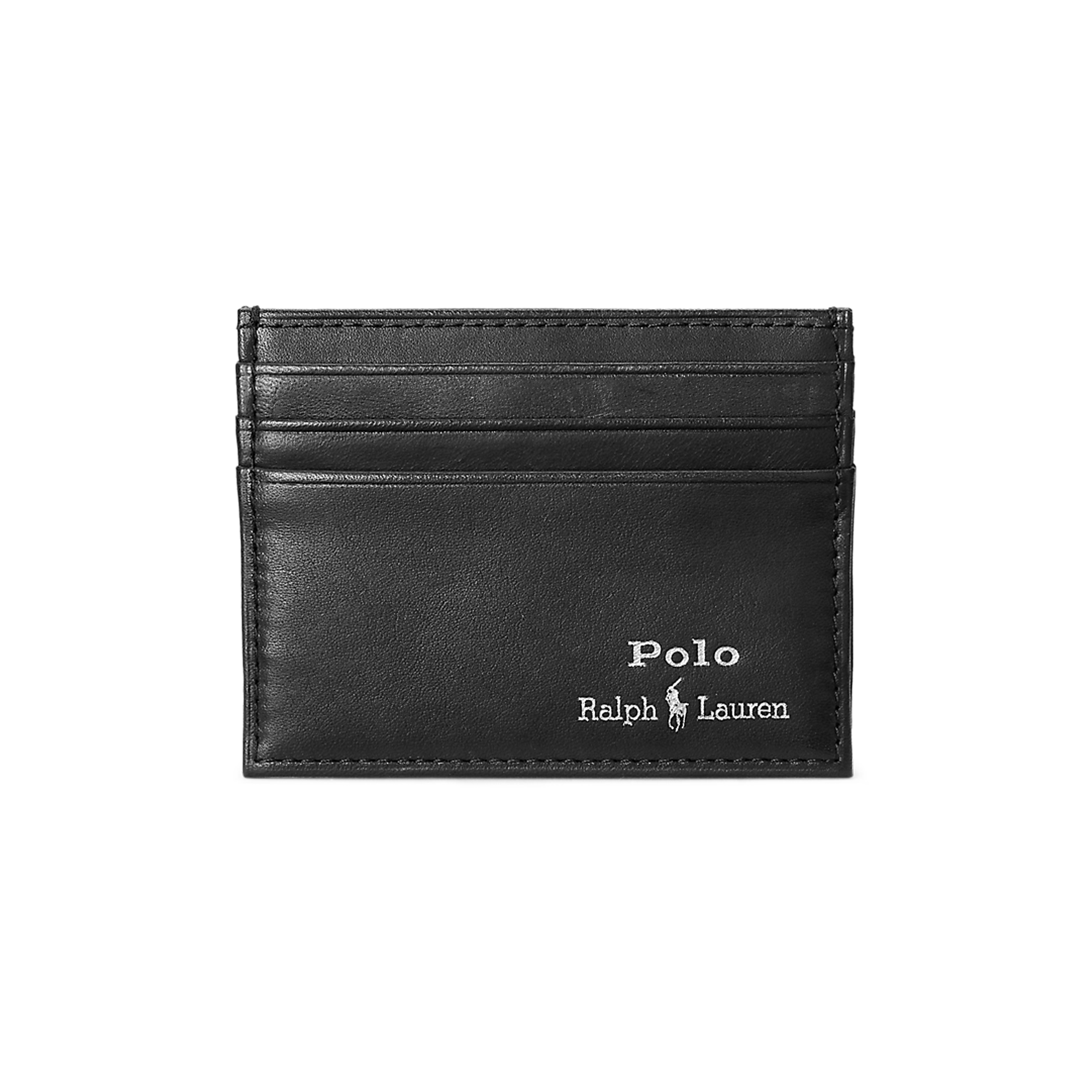 Leather Card Case - Black