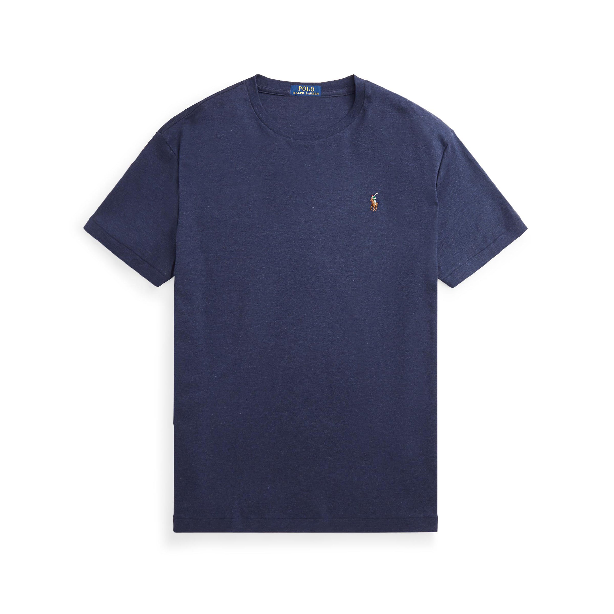 Custom Slim Fit Soft Cotton T-Shirt - Navy