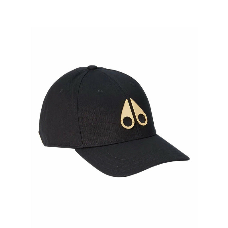 Gold Logo Icon Cap - Black