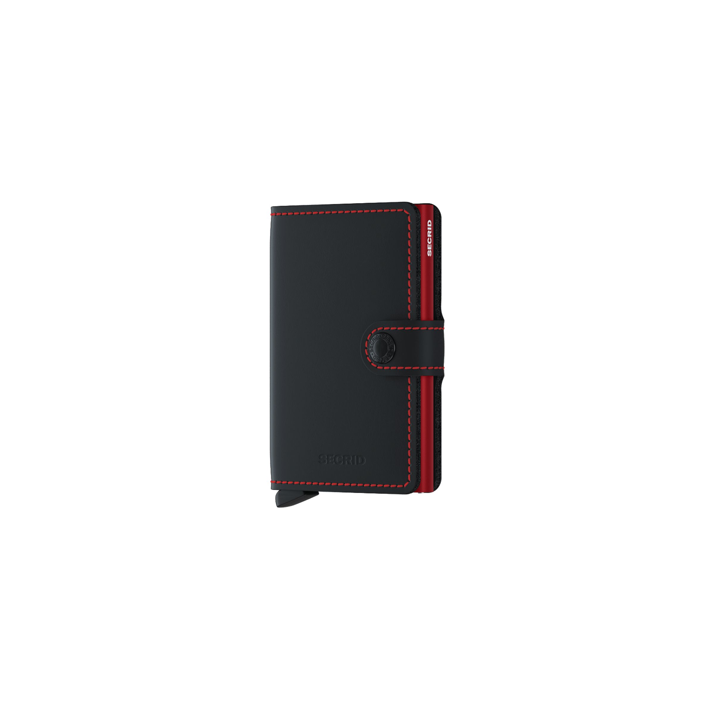 Miniwallet Matte - Black & Red
