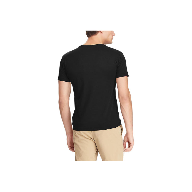 Custom Slim Fit Soft Cotton T-Shirt - Black