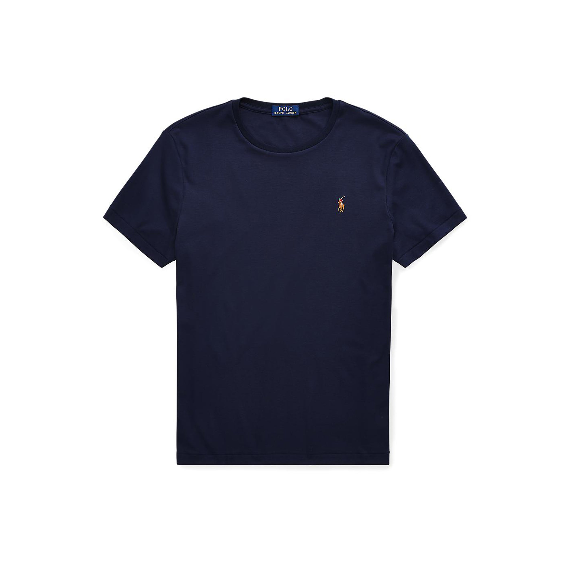 Custom Slim Fit Soft Cotton T-Shirt - Navy