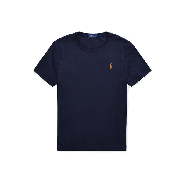 Custom Slim Fit Soft Cotton T-Shirt - Navy
