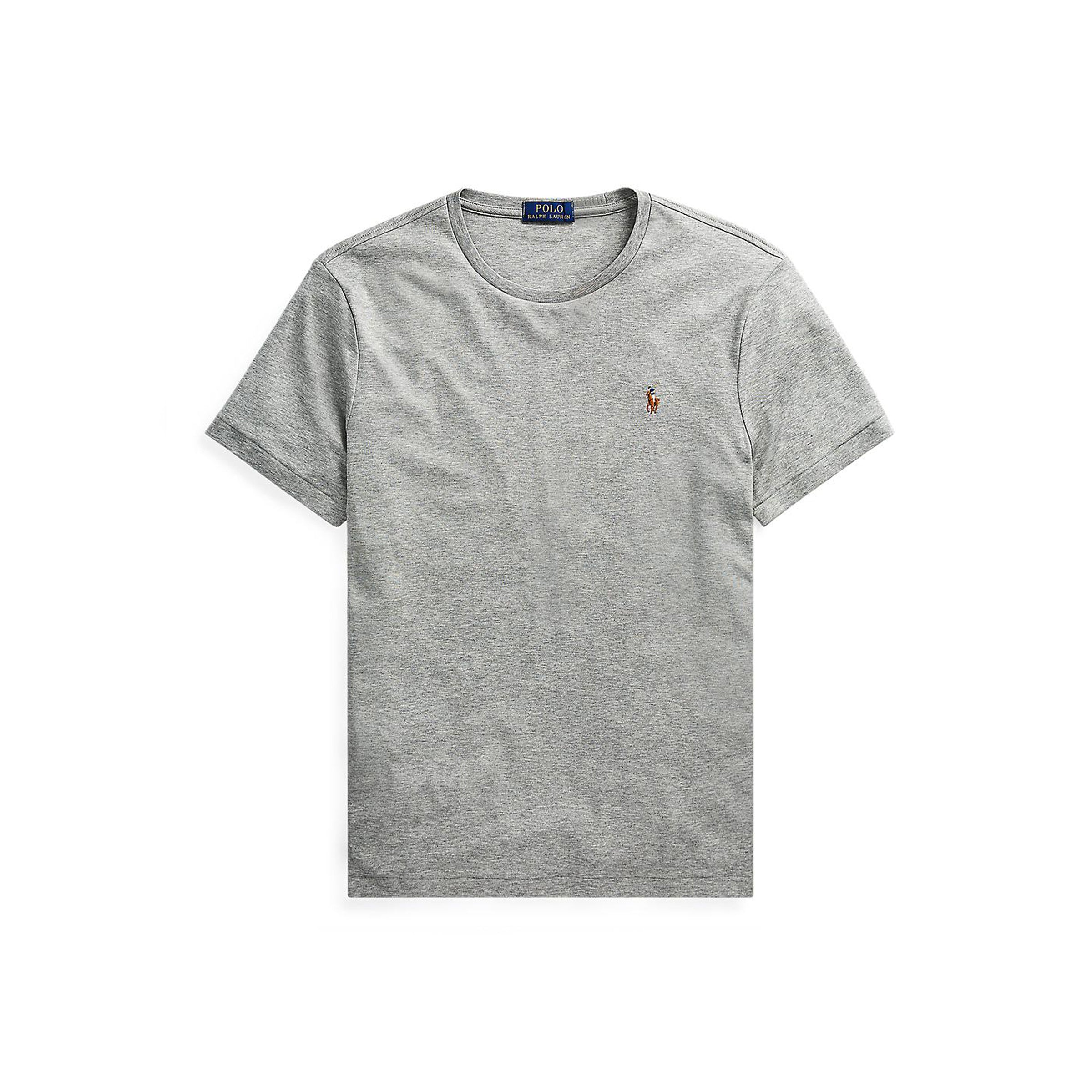 Custom Slim Fit Soft Cotton T-Shirt - Grey