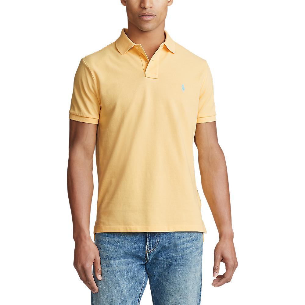 Custom Slim Fit Polo - Yellow