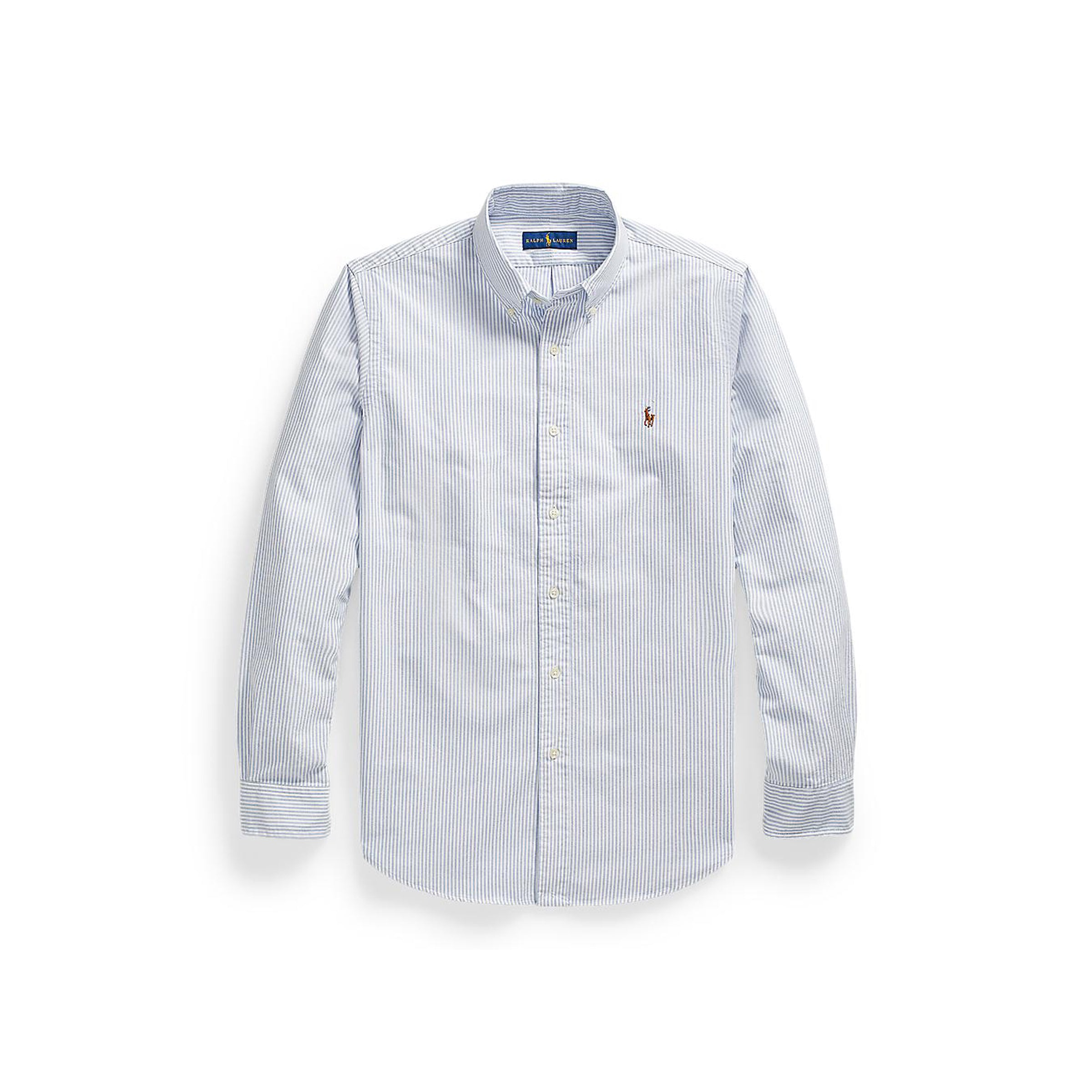 Custom Fit Oxford Shirt - Blue