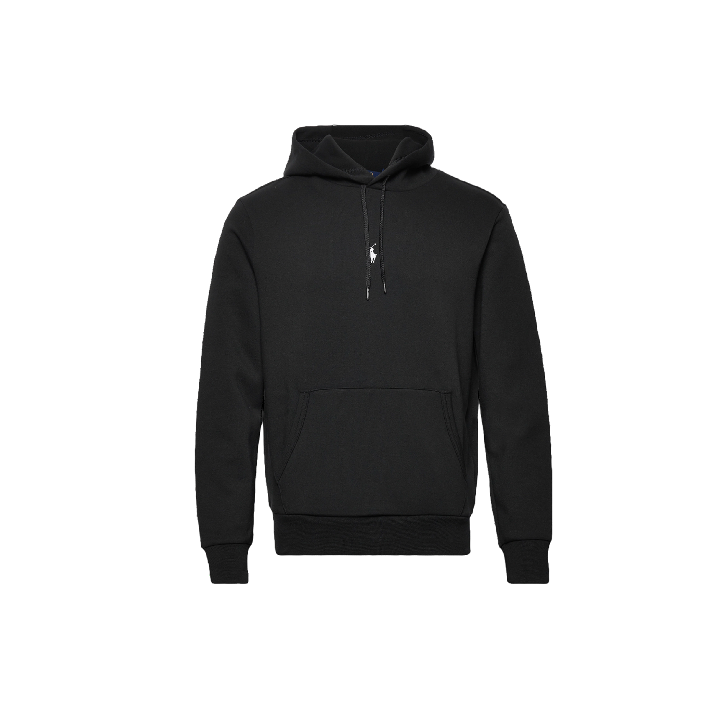 Double-Knit Hoodie - Black