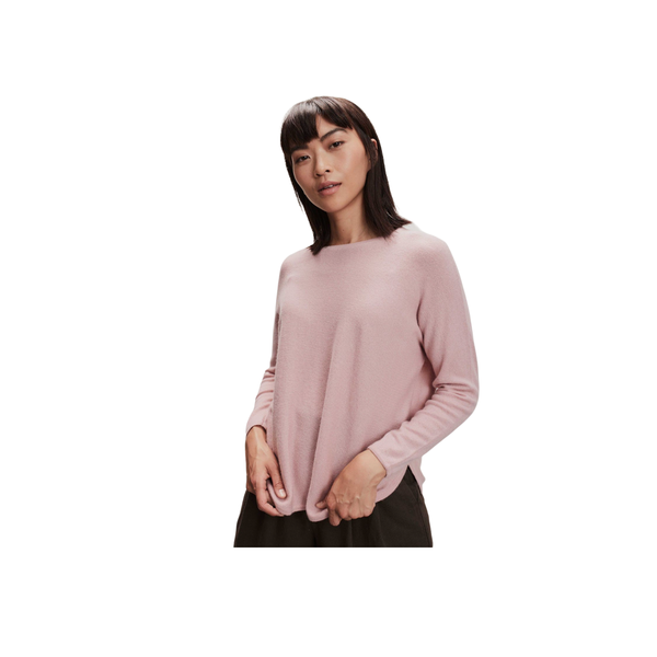 Curved Sweater - Pink