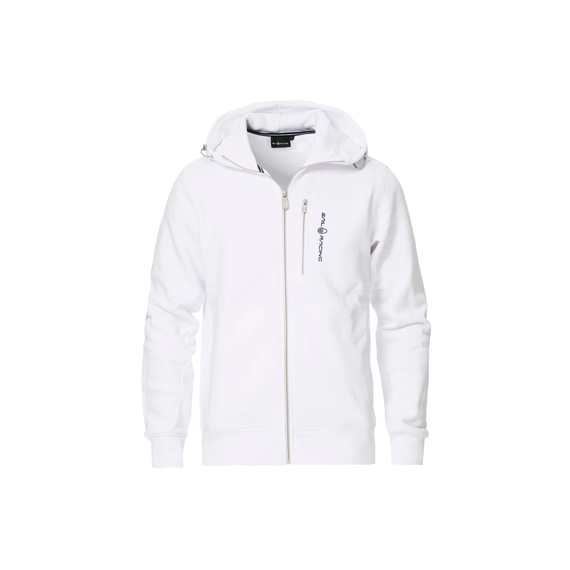 Bowman Zip Hood - White