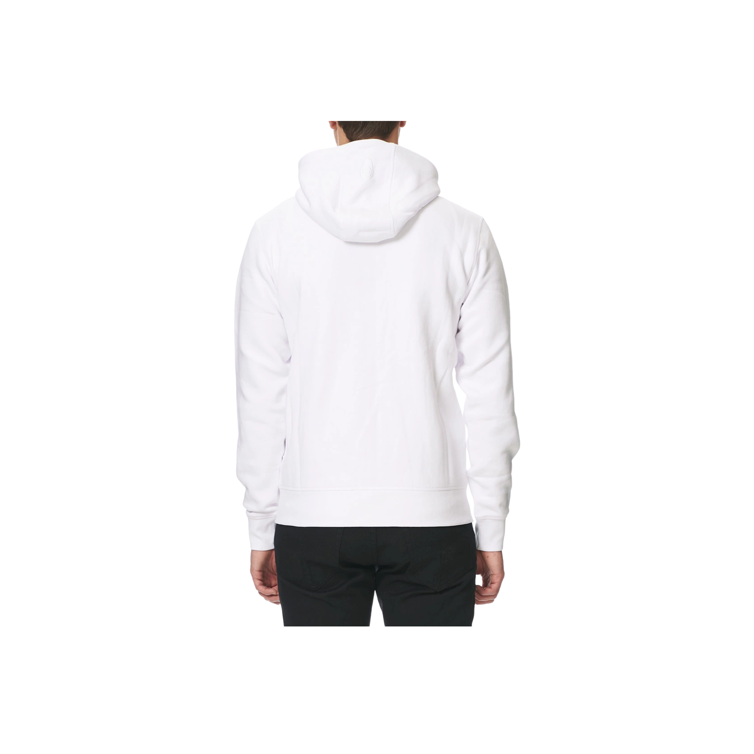 Bowman Zip Hood - White