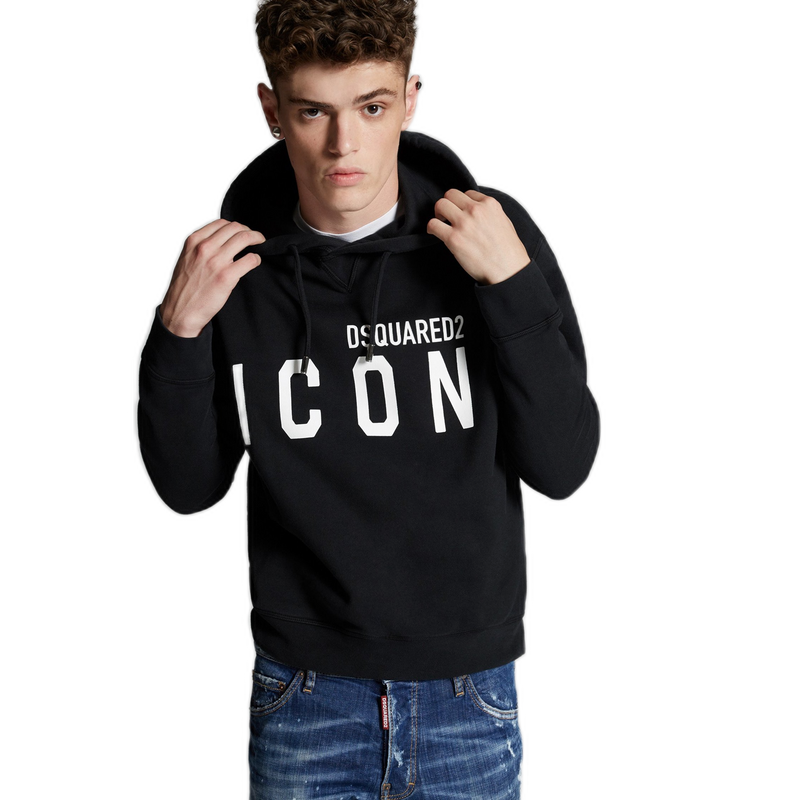 Sweatshirt Hoodie ICON - Black