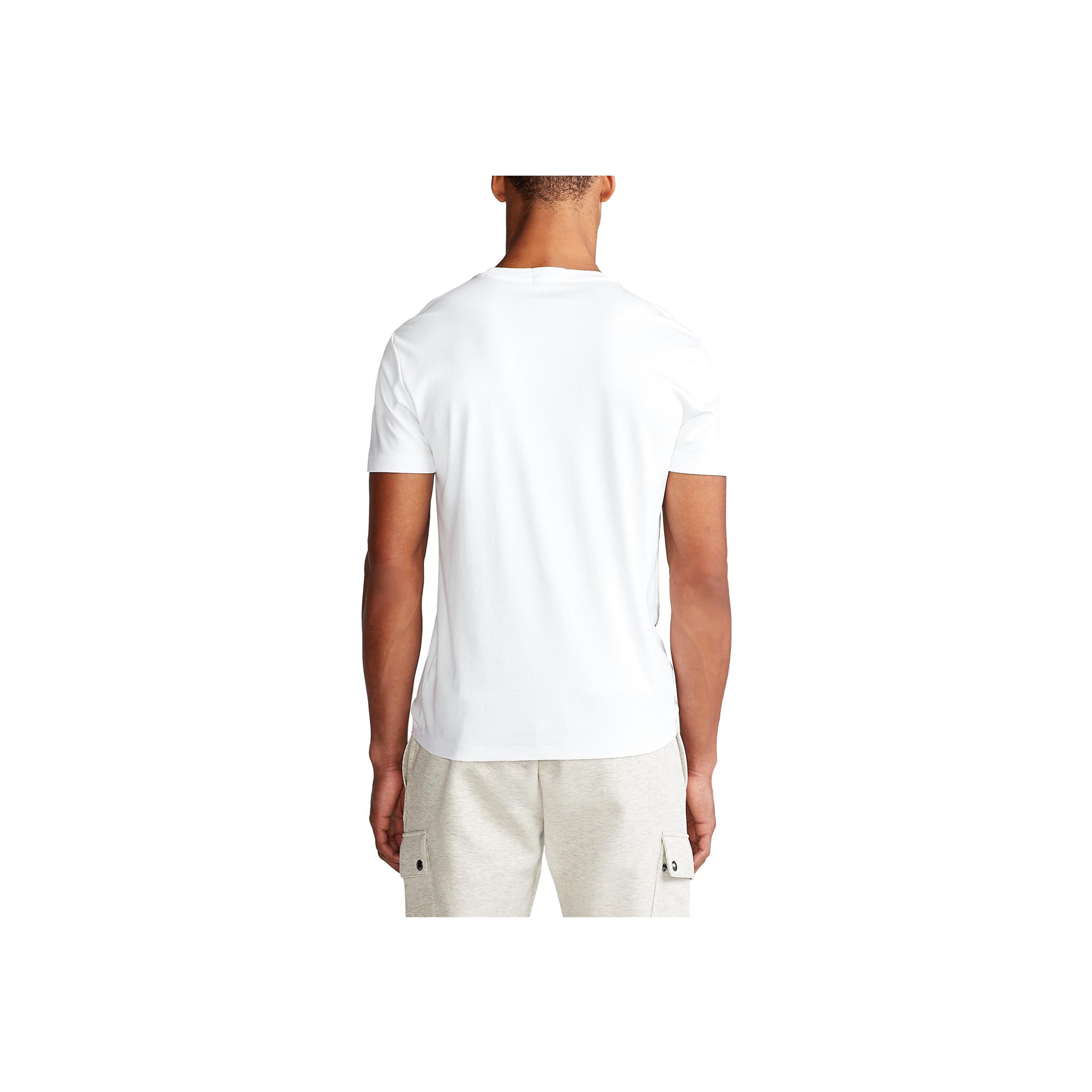 Custom Slim Fit Soft Cotton T-Shirt - White