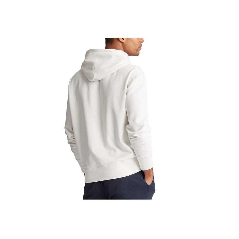 LS Hood Sweater - White