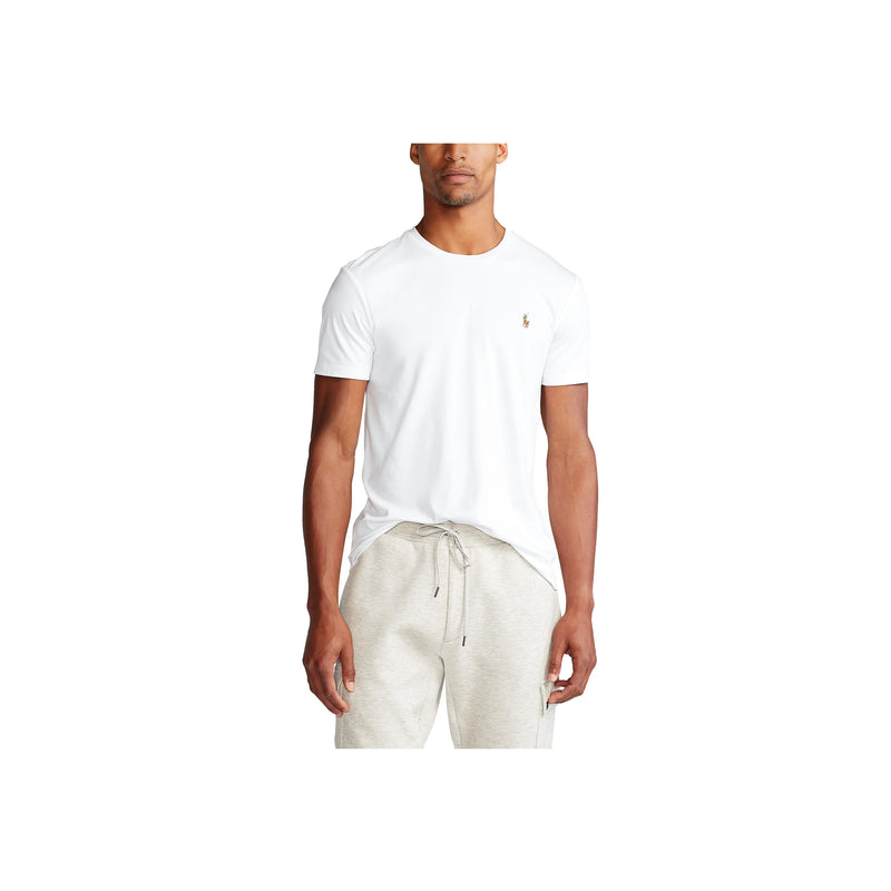 Custom Slim Fit Soft Cotton T-Shirt - White