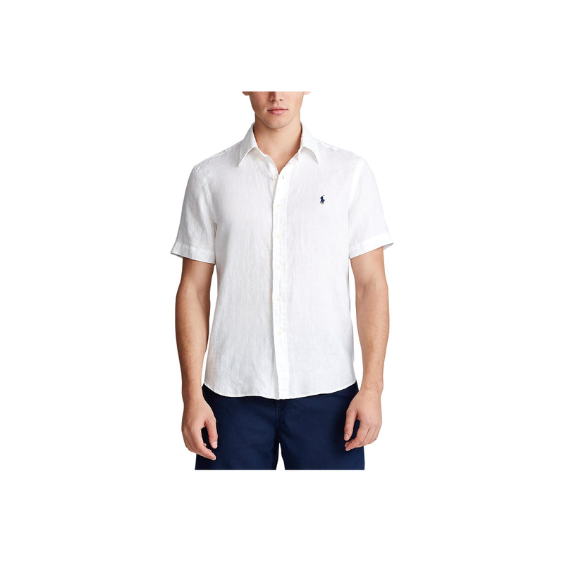Short sleeve sport shirt - White