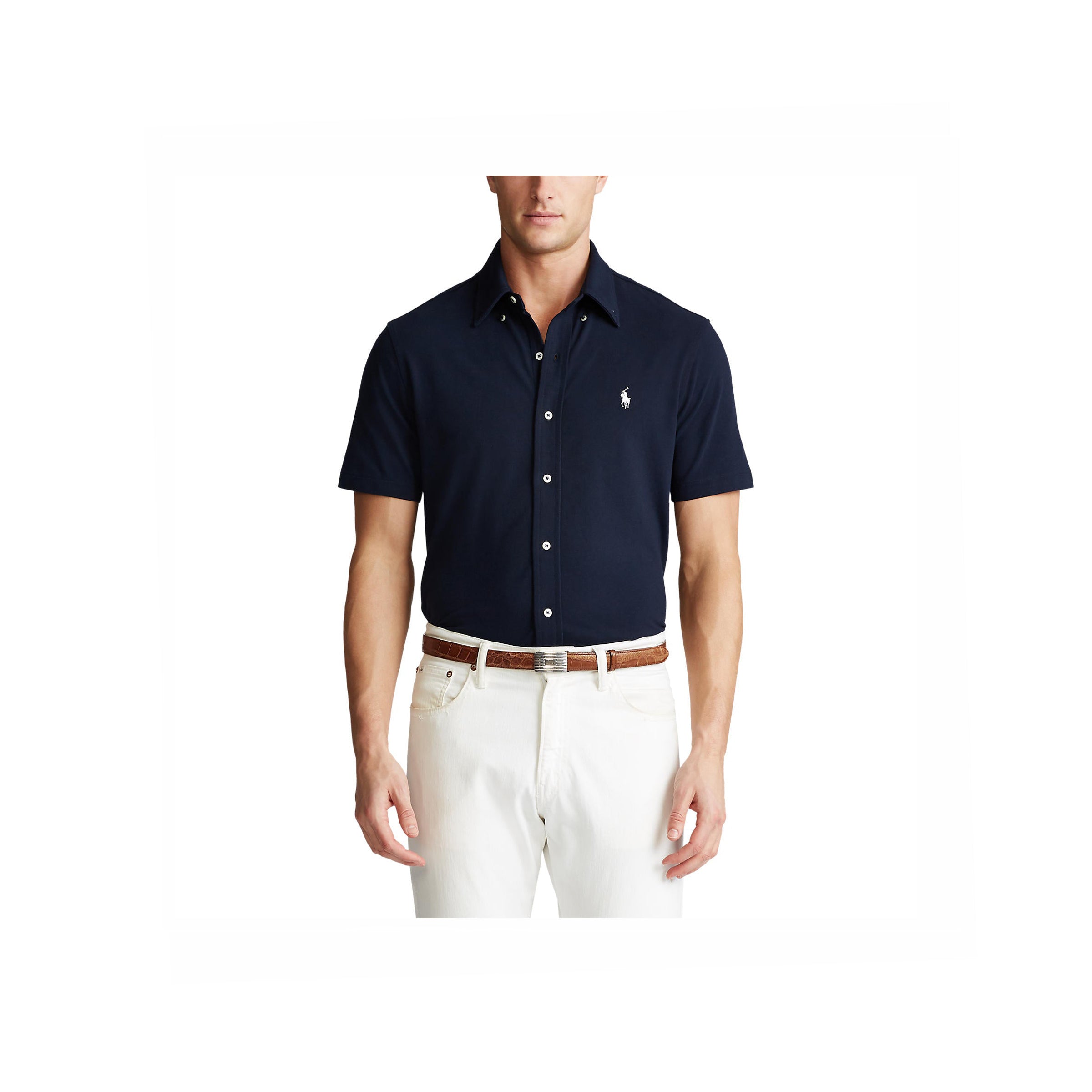 Featherweight short sleeve - Navy